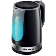 Rohnson R-7906 Vízforraló elektromos 2200W 1.7L fekete vízforraló és teáskanna