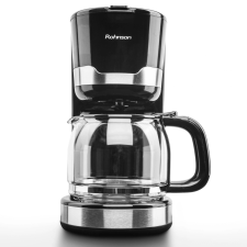 Rohnson R 929 Kávéfőző 1000W 1.5L melegen tartás funkcióval Fekete kávéfőző