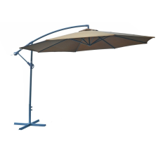 Rojaplast 8080 függő napernyő, hajtókarral - barna - ø 350 cm 601/8 kerti bútor