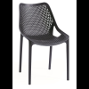 Rojaplast BILROS kerti szék, fekete (5604916039939)