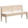 Rojaplast Fenyőfa Kerti Pad - Natúr - 150x50 cm