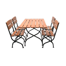 Rojaplast Kerti bútor garnitúra WEEKEND I. 1 asztal + 4 szék kerti bútor