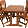 Rojaplast LUISA kerti asztal 1 + 4 kerti szék szett, LUISA