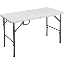 Rojaplast összecsukható, hordozható műanyag asztal, 120 cm - fehér 612/2 kerti bútor