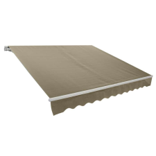 ROJAPLAST P4510 falra szerelhető napellenző - bézs - 2,95 x 2 m kerti bútor