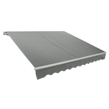 Rojaplast P4512 falra szerelhető napellenző - szürke - 2 x 1,5 m kerti bútor