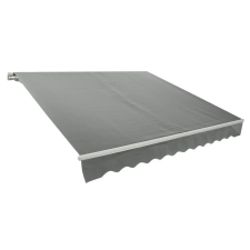Rojaplast ROJAPLAST P4512 falra szerelhető napellenző - szürke - 3,95 x 2,5 m kerti bútor