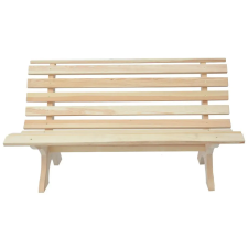 Rojaplast Rojaplast Retro fenyőfából készült kerti pad - natúr, 150cm kerti bútor