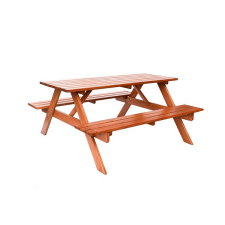 Rojaplast set zahradní piknik lakovaný 220 cm kerti bútor