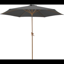 Rojaplast WOOD Dönthető napernyő, szürke, 3 m (607/304) kerti bútor