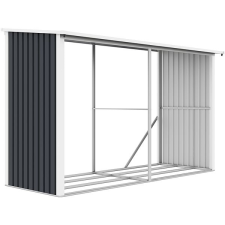 Rojaplast WOOD WA-C, antracit 190x302 x119 cm, fatároló kerti tárolás