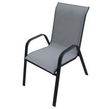 Rojaplast Xt1012C Fém Kerti Szék, 69 X 55 X 95 Cm – Szürke (*) kerti bútor
