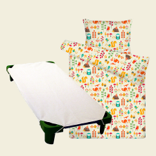  Rókás sárga ovis kezdő csomag lakástextília