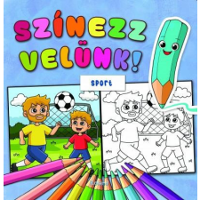 Roland Kiadó Színezz velünk! sport gyermek- és ifjúsági könyv