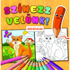 Roland Könyvkiadó Színezz velünk! Háziállatok gyermek- és ifjúsági könyv