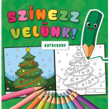 Roland Könyvkiadó Színezz velünk! - Karácsony gyermek- és ifjúsági könyv