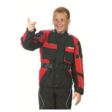 ROLEFF Gyermekdzseki motoros Roleff fekete-piroshoz motoros kabát