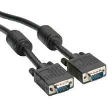 ROLINE 11.04.5656-10 Kábel VGA Quality + DDC 15, M/M,   6m kábel és adapter