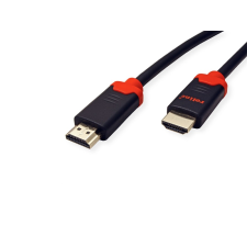 ROLINE 11.04.5941-10 HDMI - HDMI kábel 1.5m - Fekete/Piros kábel és adapter