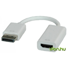 ROLINE 12.03.3144-10 Adapter DisplayPort - HDMI, M/F v1.2 kábel és adapter
