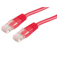 ROLINE 21.15.0561 hálózati kábel Vörös 5 M Cat5e U/UTP (UTP) kábel és adapter
