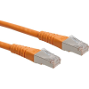 ROLINE 21.15.1407 RJ45 Hálózati kábel, patchkábel CAT 6 S/FTP 20.00 m Narancs Kettős árnyékolás 1 db ( )