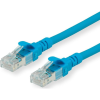 ROLINE 21.15.2741 RJ45 Hálózati kábel, patchkábel CAT 6A U/UTP 1.00 m Kék Árnyékolatlan, Halogénmentes, Lángálló 1 db ( )