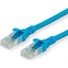 ROLINE 21.15.2742 RJ45 Hálózati kábel, patchkábel CAT 6A U/UTP 2.00 m Kék Árnyékolatlan, Halogénmentes, Lángálló 1 db ( )