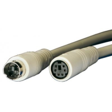 ROLINE 6M/F PS/2 hosszabbító kábel - 10m kábel és adapter