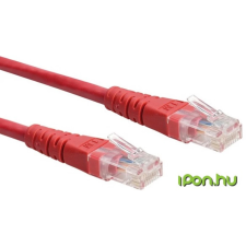 ROLINE Cable ROLINE UTP CAT6 patch 0,3m piros kábel és adapter