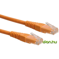 ROLINE Cable ROLINE UTP CAT6 patch 0,5m narancs kábel és adapter