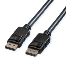 ROLINE DisplayPort v1.2 - DisplayPort kábel 1m Fekete kábel és adapter