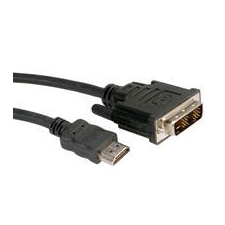 ROLINE DVI -> HDMI Monitor adatkábel 3m (11.04.5532) kábel és adapter