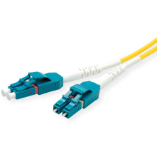 ROLINE Fiber Optic LC Összekötő Sárga 10m 21.15.8789 kábel és adapter