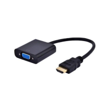 ROLINE Gembird a-hdmi-vga-04 fekete hdmi - vga adapter kábel és adapter