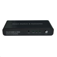 ROLINE HDMI/VGA/DP - HDMI adapter (14.01.3568-5) kábel és adapter