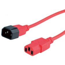 ROLINE IEC Tápkábel Piros 3m 19.08.1531 kábel és adapter