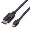 ROLINE kábel displayport - mini displayport, m/m, 2m 11.04.5635-20