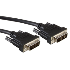 ROLINE - Kábel DVI-DVI Dual link M/M 15m kábel és adapter