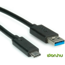 ROLINE Kábel USB 3.1 A-C, M/M 1m kábel és adapter