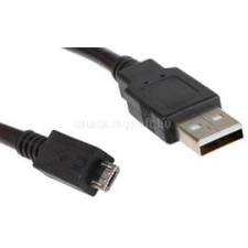 ROLINE kábel USB A - micro B 1.8m, Összekötő (11.02.8752-10) kábel és adapter