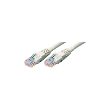 ROLINE Kábel UTP CAT5e 0.5m szürke kábel és adapter