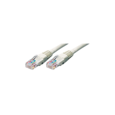 ROLINE Kábel UTP CAT5e, 1m, Roline szürke kábel és adapter