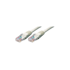 ROLINE Kábel UTP CAT5e 1m szürke kábel és adapter