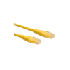 ROLINE Kábel UTP CAT6, 0,5m, Roline sárga