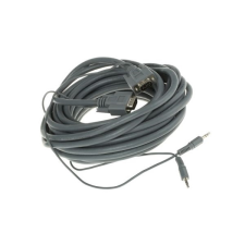 ROLINE kábel vga audio, m/m, 10m , szürke 11.04.5160-5 kábel és adapter