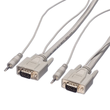 ROLINE kábel vga audio, m/m, 20m , szürke 11.04.5164-2 kábel és adapter