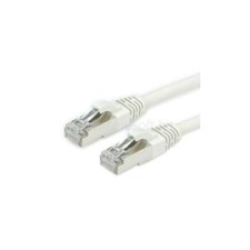 ROLINE Patch kábel, CAT7, STP/FTP, LSOH, 1m, szürke (21.15.0851-100) kábel és adapter