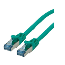 ROLINE patch kábel s/ftp cat6a, lsoh, 10m, zöld 21.15.2837-40 kábel és adapter