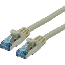ROLINE Patch kábel S/FTP PATCH CAT6a LSOH, 0,5m szürke (21152800) kábel és adapter